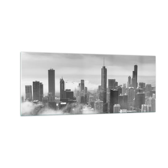 Obraz na szkle - Pejzaż amerykański - 100x40cm - Architektura Miasto Stany Zjednoczone - Nowoczesny foto szklany obraz do salonu do sypialni ARTTOR ARTTOR