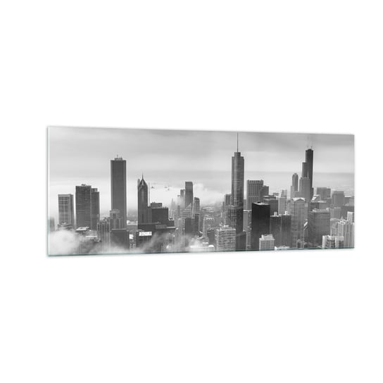 Obraz na szkle - Pejzaż amerykański - 140x50cm - Architektura Miasto Stany Zjednoczone - Nowoczesny szklany obraz do salonu do sypialni ARTTOR ARTTOR
