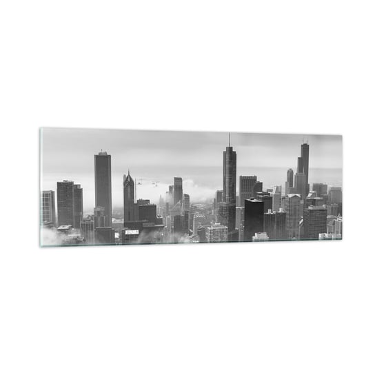 Obraz na szkle - Pejzaż amerykański - 90x30cm - Architektura Miasto Stany Zjednoczone - Nowoczesny szklany obraz do salonu do sypialni ARTTOR ARTTOR