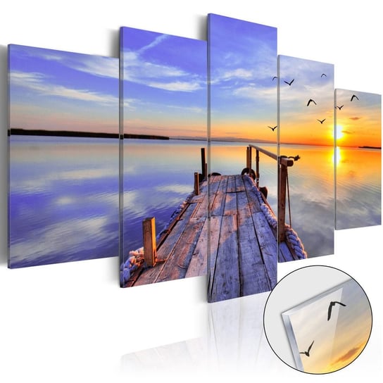 Obraz na szkle plexi: Niebieski krajobraz morza, 5 elementów, 100x50 cm zakup.se