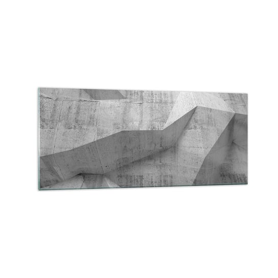 Obraz na szkle - Prawdziwe wyzwanie - 120x50cm - Abstrakcja Sztuka 3D - Nowoczesny szklany obraz na ścianę do salonu do sypialni ARTTOR ARTTOR