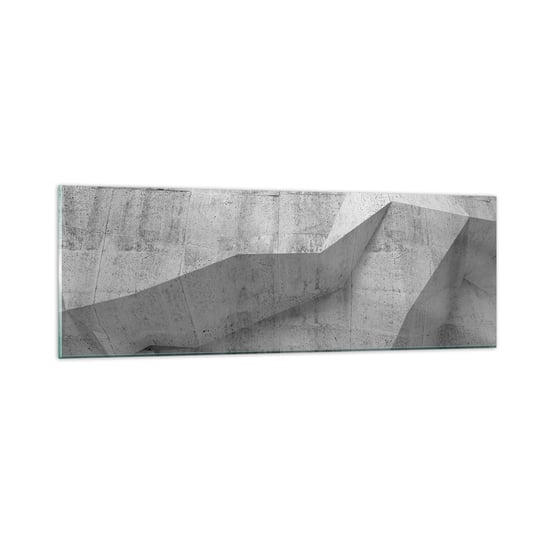 Obraz na szkle - Prawdziwe wyzwanie - 90x30cm - Abstrakcja Sztuka 3D - Nowoczesny szklany obraz do salonu do sypialni ARTTOR ARTTOR