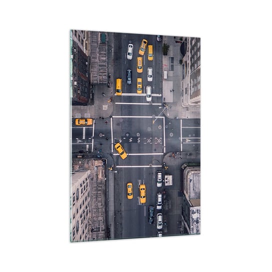 Obraz na szkle - Prosty wybór - 70x100cm - Nowy Jork Miasto Architektura - Nowoczesny foto szklany obraz do salonu do sypialni ARTTOR ARTTOR