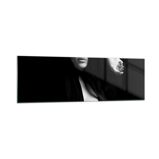 Obraz na szkle - Szkoła uwodzenia - 160x50cm - Kobieta Akt Portret - Nowoczesny foto szklany obraz do salonu do sypialni ARTTOR ARTTOR