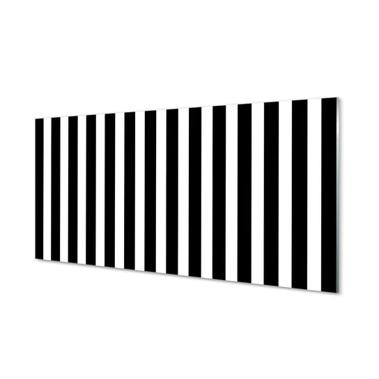 Obraz na szkle TULUP Geometryczne paski zebra, 100x50 cm cm Tulup