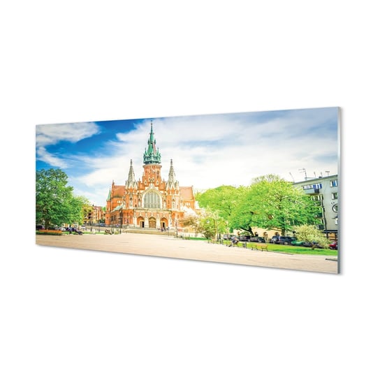 Obraz na szkle TULUP Kraków Katedra, 125x50 cm Tulup