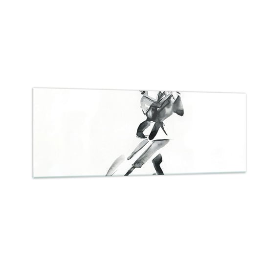 Obraz na szkle - W jednym rytmie - 140x50cm - Tango Taniec Tancerz - Nowoczesny szklany obraz do salonu do sypialni ARTTOR ARTTOR