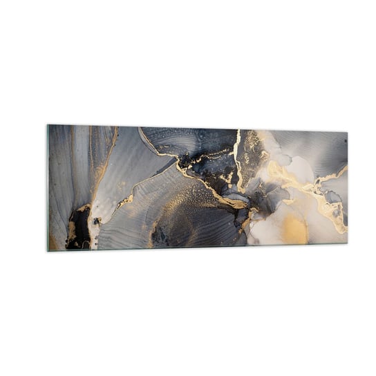 Obraz na szkle - Życie kamienia - 140x50cm - Abstrakcja Sztuka Sztuka Nowoczesna - Nowoczesny szklany obraz do salonu do sypialni ARTTOR ARTTOR