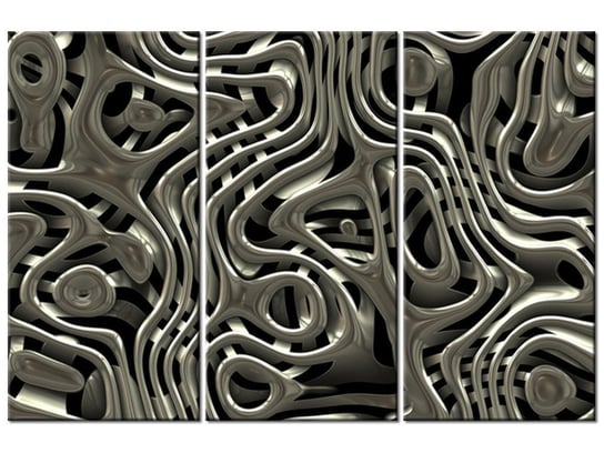 Obraz Nasza abstrakcja, 3 elementy, 90x60 cm Oobrazy