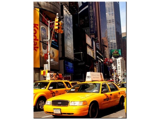 Obraz New York Taxi - Prayitno, 40x50 cm Oobrazy