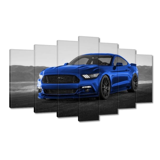 Obraz Niebieski Ford Mustang, 140x80cm ZeSmakiem