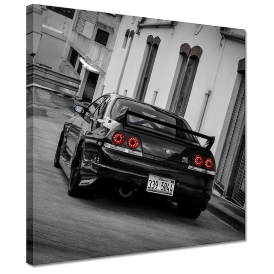 Obraz Nissan GTR, 30x30cm ZeSmakiem