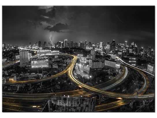 Obraz Noc w Bangkoku, 100x70 cm Oobrazy
