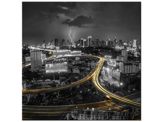 Obraz Noc w Bangkoku, 30x30 cm Oobrazy