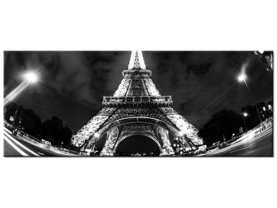 Obraz Nocne zdjęcie Paryża, 100x40 cm Oobrazy