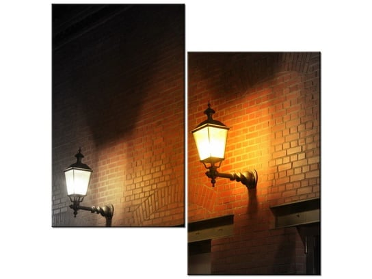 Obraz Nocny świetlik, 2 elementy, 60x60 cm Oobrazy