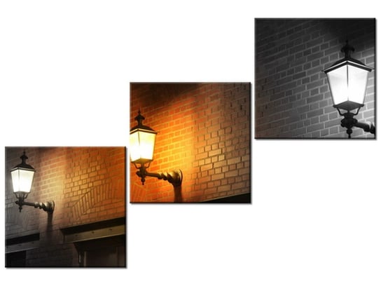Obraz, Nocny świetlik, 3 elementy, 120x80 cm Oobrazy