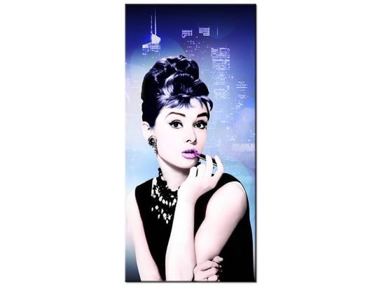 Obraz, Obraz Audrey Hepburn - Jakub Banaś, 1 elementów, 55x115 cm Oobrazy