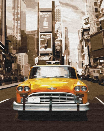 Obraz Paint it! Malowanie po numerach, New York taxi Symag
