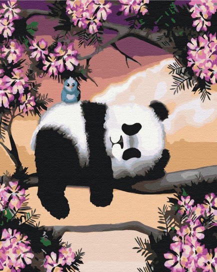 Obraz Paint it! Malowanie po numerach, Śpiąca panda Symag