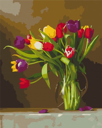 Obraz Paint it! Malowanie po numerach, Tulipany Symag