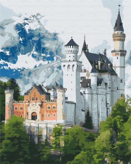 Obraz Paint it! Malowanie po numerach, Zamek Neuschwanstein Symag