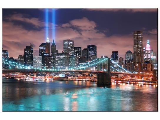 Obraz, Panorama Manhattanu, 120x80 cm Oobrazy