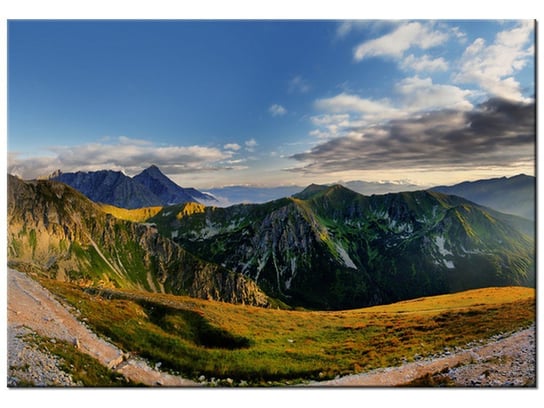 Obraz Panorama Świnicy, 100x70 cm Oobrazy