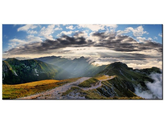 Obraz Panorama Świnicy, 115x55 cm Oobrazy