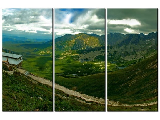 Obraz Panorama Tatr, 3 elementy, 90x60 cm Oobrazy
