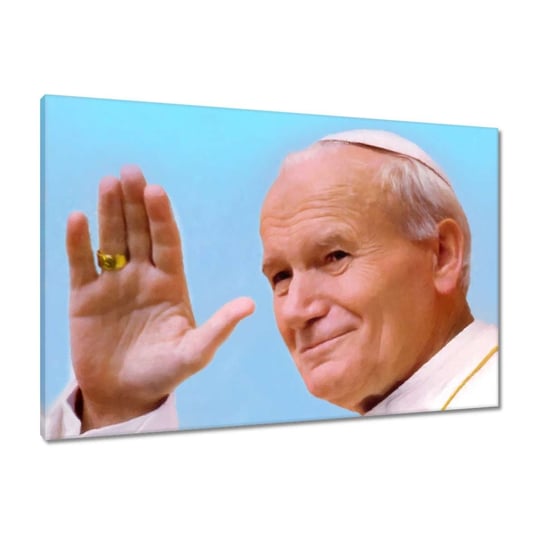 Obraz Papież Polak Jan Paweł II, 90x60cm ZeSmakiem