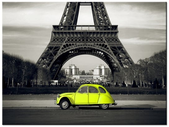 Obraz Parkowanie w Paryżu, 40x30 cm Oobrazy