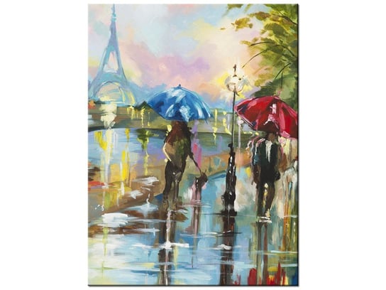 Obraz, Paryż w deszczu, 30x40 cm Oobrazy