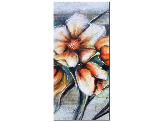 Obraz Pastelowe tulipany, 55x115 cm Oobrazy