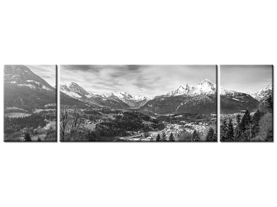 Obraz Pejzaż górski, 3 elementy, 170x50 cm Oobrazy