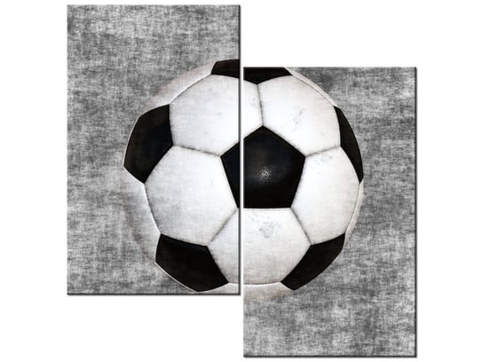 Obraz, Piłka footballowa, 2 elementy, 60x60 cm Oobrazy