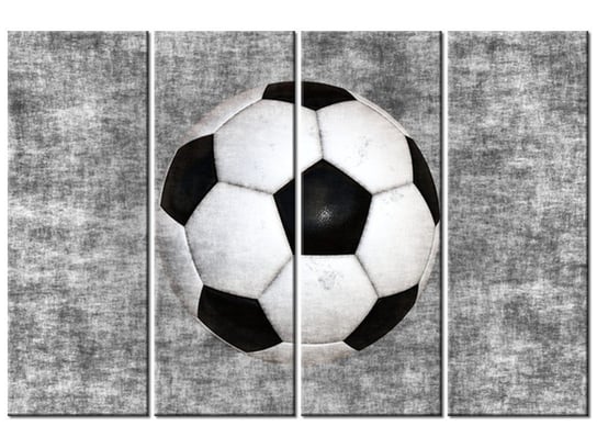 Obraz Piłka footballowa, 4 elementy, 120x80 cm Oobrazy