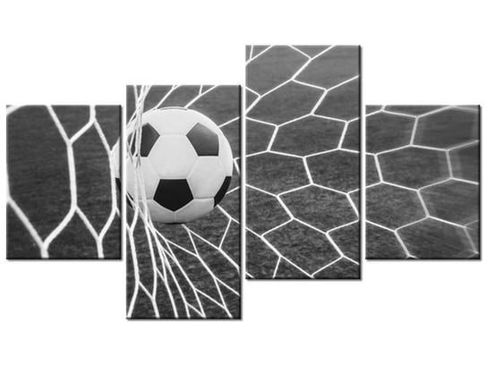 Obraz Piłka w bramce, 4 elementy, 120x70 cm Oobrazy