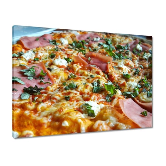 Obraz Pizza z warzywami, 70x50cm ZeSmakiem