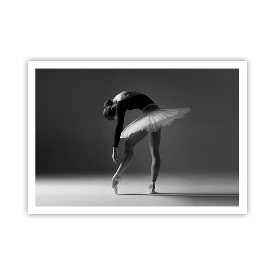 Obraz - Plakat - Bella balerina - 100x70cm - Baletnica Balet Taniec - Foto Plakaty bez ramy na ścianę do Salonu Sypialni ARTTOR ARTTOR