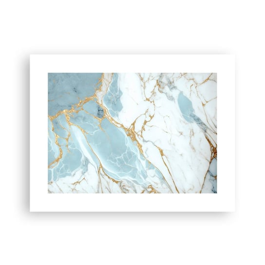 Obraz - Plakat - Bogactwo kamienia - 40x30cm - Art Deco Glamour Marmur - Foto Plakaty na ścianę bez ramy - Plakat do Salonu Sypialni ARTTOR ARTTOR