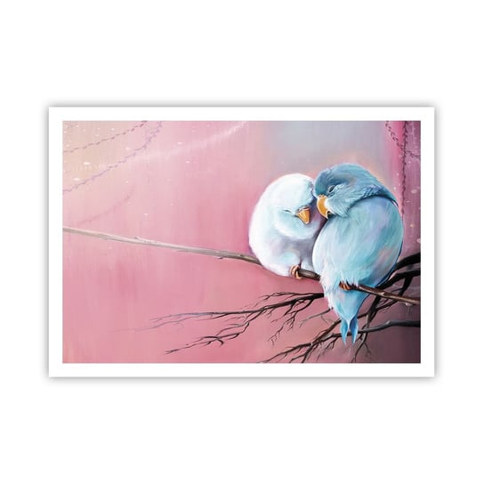 Obraz - Plakat - Cóż tu dodać?… - 100x70cm - Ptaki Natura Sztuka - Foto Plakaty bez ramy na ścianę do Salonu Sypialni ARTTOR ARTTOR