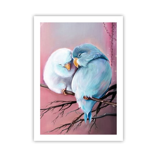 Obraz - Plakat - Cóż tu dodać?… - 50x70cm - Ptaki Natura Sztuka - Nowoczesny modny obraz Plakat bez ramy do Salonu Sypialni ARTTOR ARTTOR