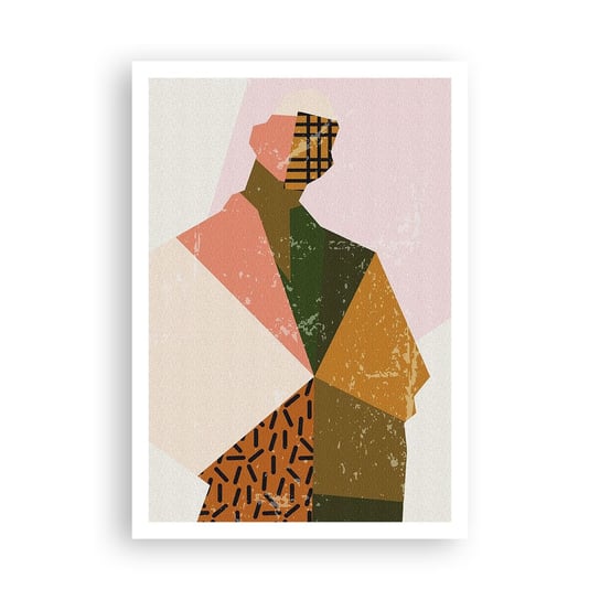 Obraz - Plakat - Człowiek – istota złożona - 70x100cm - Vintage Nowoczesny Minimalizm - Foto Plakaty bez ramy na ścianę do Salonu Sypialni ARTTOR ARTTOR