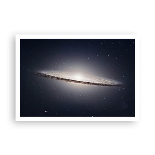 Obraz - Plakat - Dawno temu w odległej galaktyce… - 100x70cm - Galaktyka Kosmos Wszechświat - Foto Plakaty bez ramy na ścianę do Salonu Sypialni ARTTOR ARTTOR