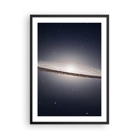 Obraz - Plakat - Dawno temu w odległej galaktyce… - 50x70cm - Galaktyka Kosmos Wszechświat - Nowoczesny modny obraz Plakat czarna rama ARTTOR ARTTOR