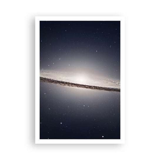Obraz - Plakat - Dawno temu w odległej galaktyce… - 70x100cm - Galaktyka Kosmos Wszechświat - Foto Plakaty bez ramy na ścianę do Salonu Sypialni ARTTOR ARTTOR