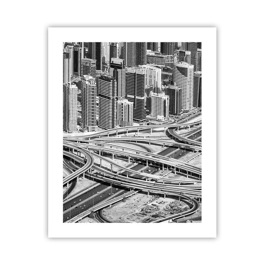 Obraz - Plakat - Dubaj – miasto niemożliwe - 40x50cm - Miasto Architektura Metropolia - Foto Plakaty bez ramy do Salonu Sypialni ARTTOR ARTTOR