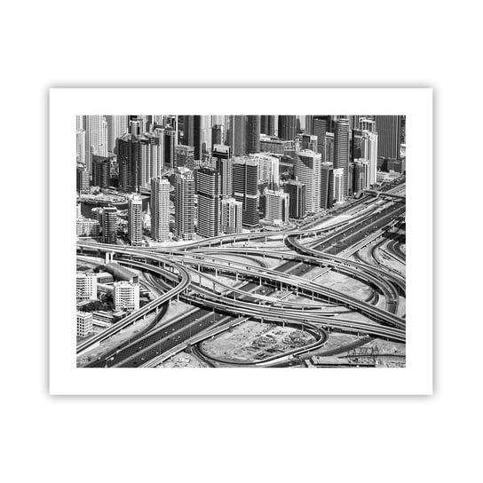 Obraz - Plakat - Dubaj – miasto niemożliwe - 50x40cm - Miasto Architektura Metropolia - Foto Plakaty bez ramy do Salonu Sypialni ARTTOR ARTTOR