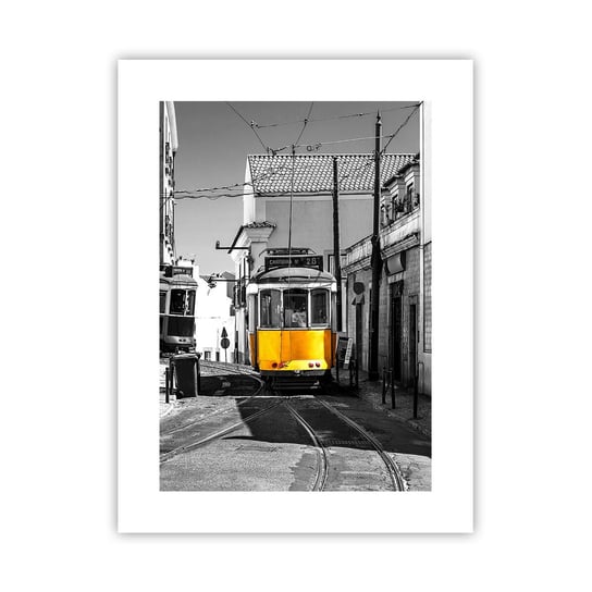 Obraz - Plakat - Duch Lizbony - 30x40cm - Miasto Lizbona Architektura - Foto Plakaty na ścianę bez ramy - Plakat do Salonu Sypialni ARTTOR ARTTOR